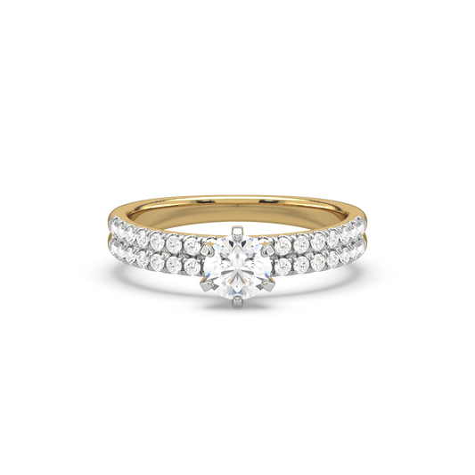 Keisha Solitaire Diamond Ring