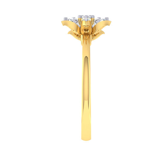 Venus Flower Diamond Ring