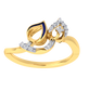 Blaze Leaf Diamond Ring