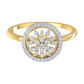 Deblina Orb Diamond Ring