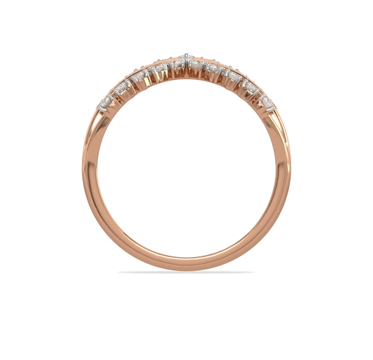 Kino V Shaped Diamond ring