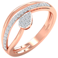 Saniya Leaf Diamond Ring