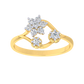 Veena Flower Diamond Ring