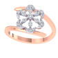 Hema Flower Diamond Ring