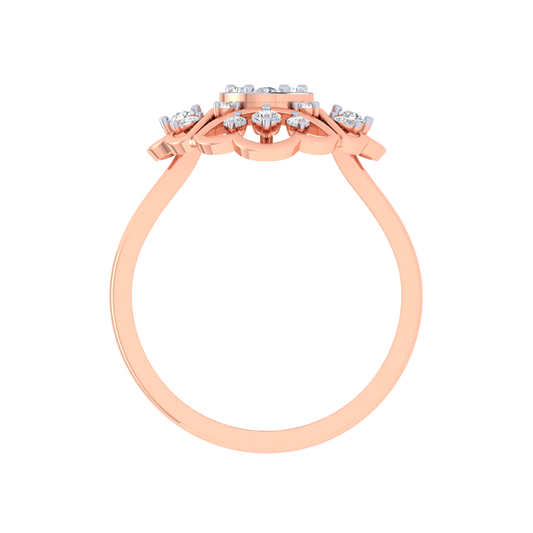 Mara Diamond Flower Ring