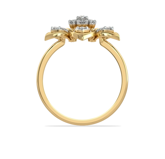 Johanna Flower Diamond Ring