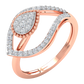 Tiana Leaf Diamond Ring