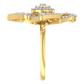 Della Fan Diamond Ring