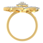 Della Fan Diamond Ring