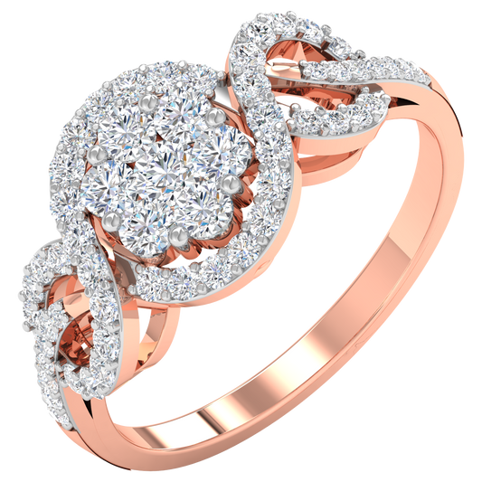 Lucia Ornate Diamond Ring