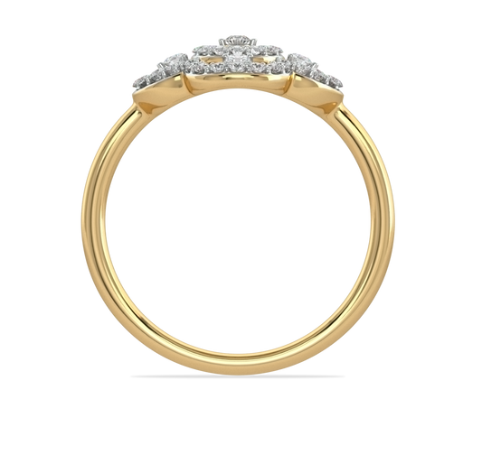 Finley Floral Diamond Ring