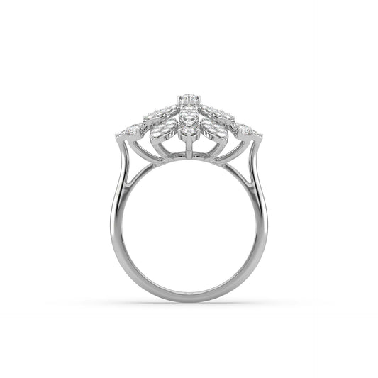 Willa Floral Diamond Ring
