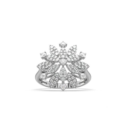 Willa Floral Diamond Ring
