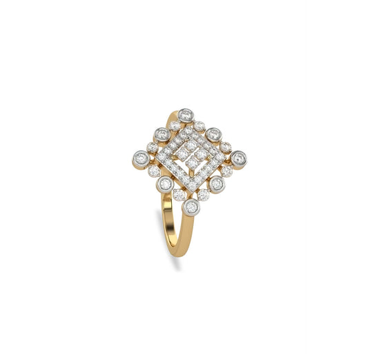 Hallie Diamond Ring