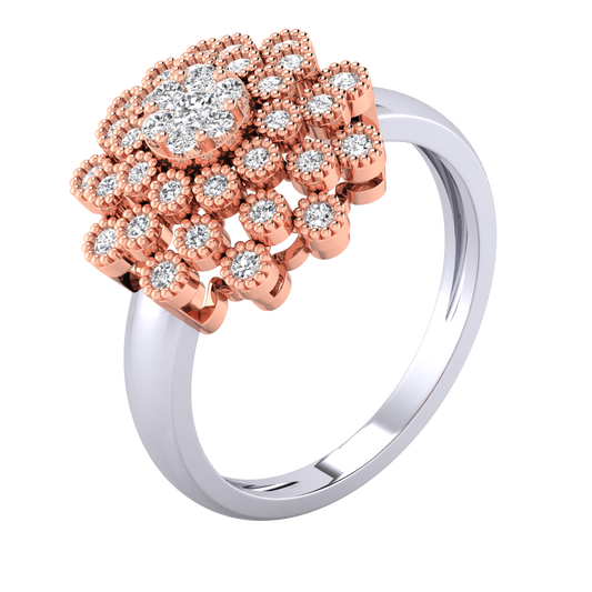 Emmie Floral Diamond Ring