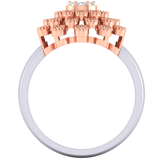 Emmie Floral Diamond Ring