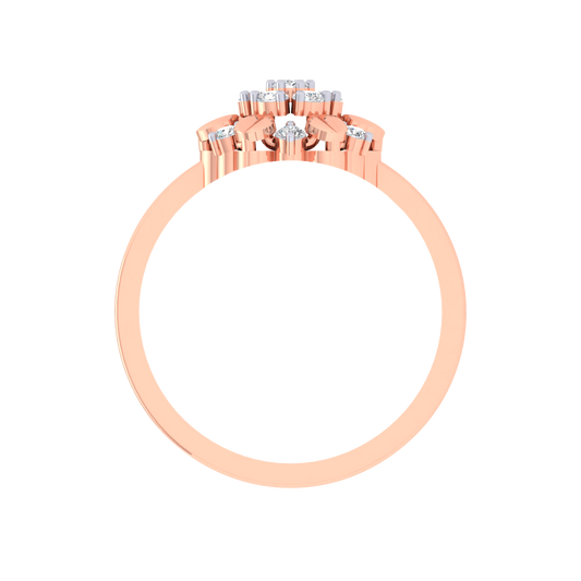 Elyssia Floral Diamond Ring