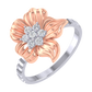 Anais Floral Diamond Ring