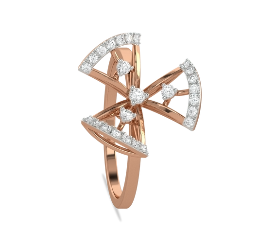 Jovie Geomteric Diamond Ring