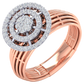 Betsy Halo Diamond Ring