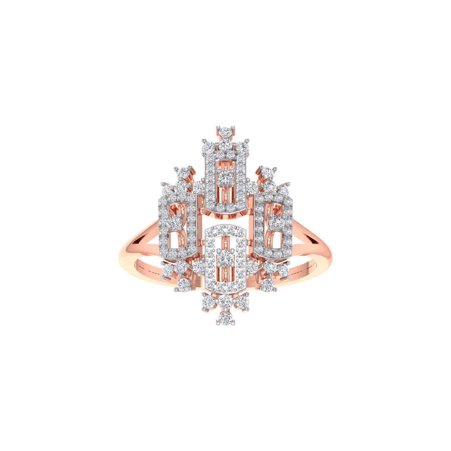 Colleen Geometric Diamond Ring