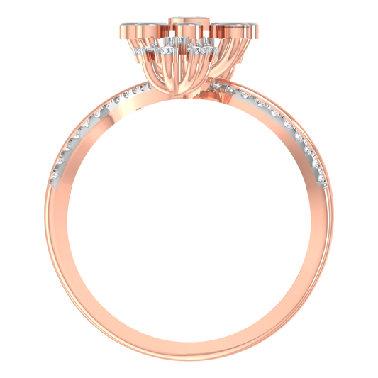 Yuki Floral Diamond Ring