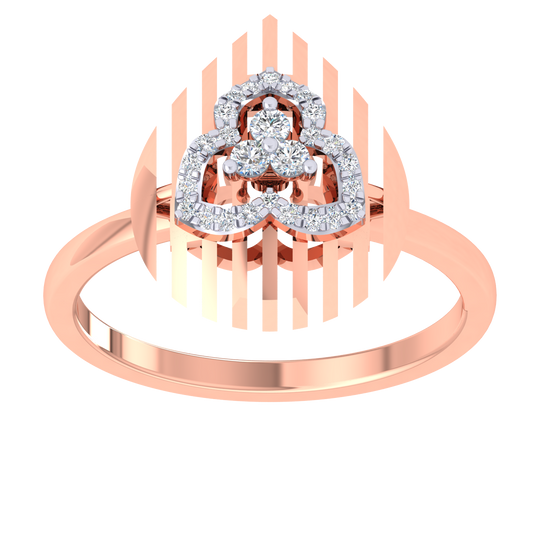 Yalena Flower Diamond Ring