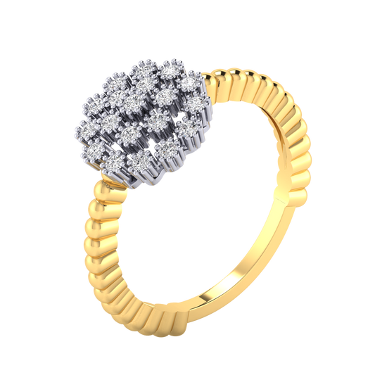 Halene Flower Diamond Ring
