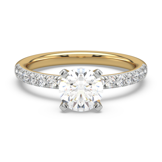 Zainab Solitaire Diamond Ring