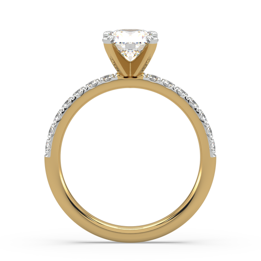 Zainab Solitaire Diamond Ring
