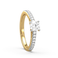 Malia Solitaire Diamond Ring