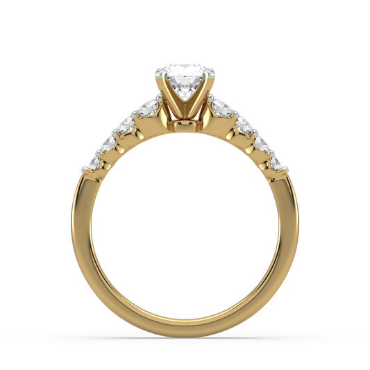 Alivia Solitaire Diamond Ring
