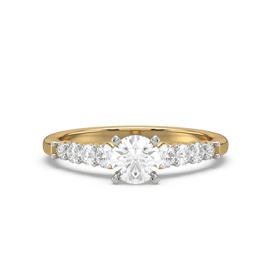 Alivia Solitaire Diamond Ring