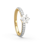 Cadence Solitaire Diamond Ring