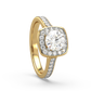 Selene Trendy Solitaire Diamond Ring