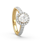 Georgia Halo Solitaire Diamond Ring