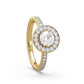 Aniya Halo Diamond Ring