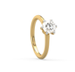 Izabela Solitaire Dimaond Ring