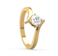 Amalia Diamond Solitaire Ring