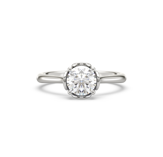 Diamond Ring for her in White Gold DRG22532