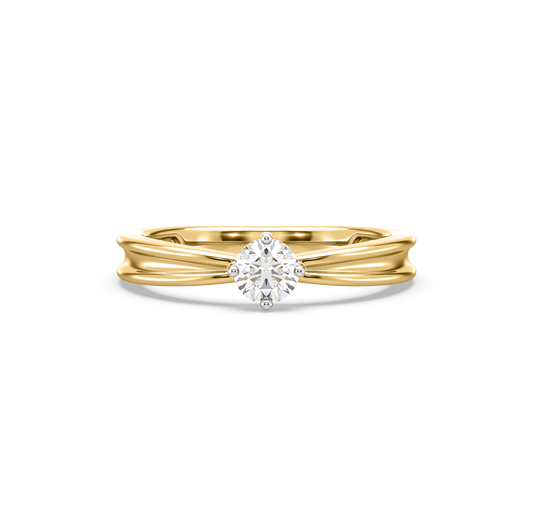 Diamond Ring for her in Yellow Gold DRG22538