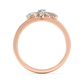 Diamond Ring for her in Rose Gold DRG22550