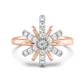 Diamond Ring for her in Rose Gold DRG22551