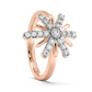 Diamond Ring for her in Rose Gold DRG22551