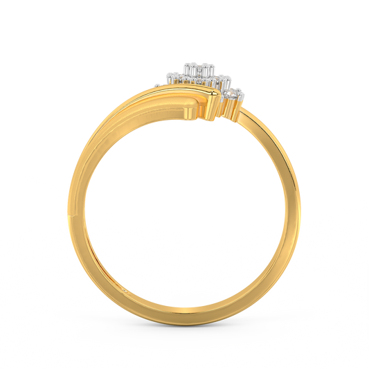 Diamond Ring for her in Yellow Gold DRG22561