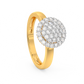 Diamond Ring for her in Yellow Gold DRG22563