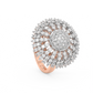 Diamond Ring for her in Rose Gold DRG22564