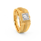 Diamond Ring for her in Yellow & White Gold DRG22570