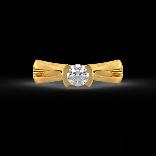 Diamond Ring for her in Yellow Gold DRG22573