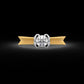Diamond Ring for her in Yellow & White Gold DRG22575